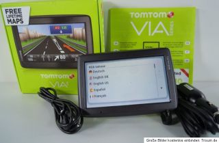 TomTom Via 135 M Europa Navigationssystem 5 Zoll XXL Display FREE
