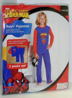Spiderman Schlafanzug Pyjama Gr. 134/140