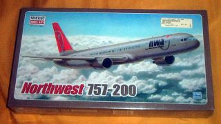 Boeing 757 200 Northwest Airlines 1144 Minicraft Bausatz