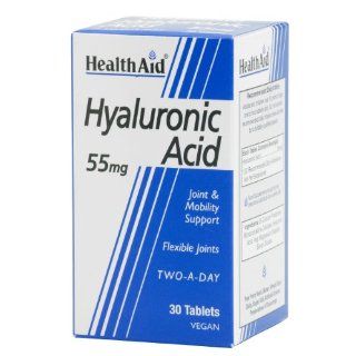 Hyaluronic Acid 55mg (Hyaluronsäure) 30 veg. Tabl. (Vegan) HA 