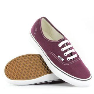 Vans Classic Authentics Maroon Youths Trainers: Schuhe