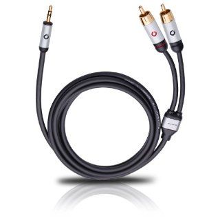 Oehlbach i Connect Stereo Audio Kabel 3m schwarz 