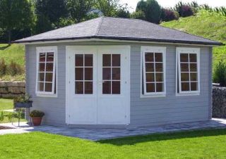 Gartenhaus Blockhaus 440 x 300 cm in Premium Qualität