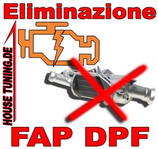 FAP DPF Filtro antiparticolato Alfa 159 1.9 150 cv Mjet