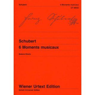 Moments Musicaux Op 94 d 780. Klavier Schubert Franz