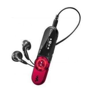 Sony Walkman NWZ B163 Walkman (4GB, USB, Radio, Kleidungsclip) Rot (1A