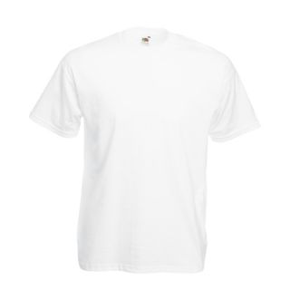 10 Stück FRUIT OF THE LOOM T Shirt Shirt weiß S   XXXL