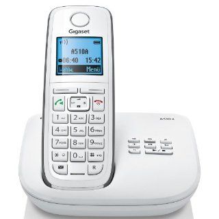Gigaset A510A Schnurlostelefon 1.8 Zoll weiß Elektronik