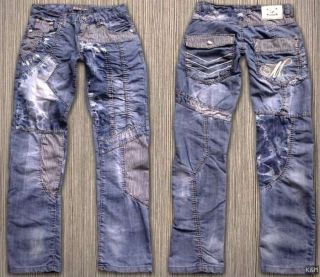 KOSMO LUPO K&M 432  SEXY USED eD bLUe  JEANS 29 36 GEIL