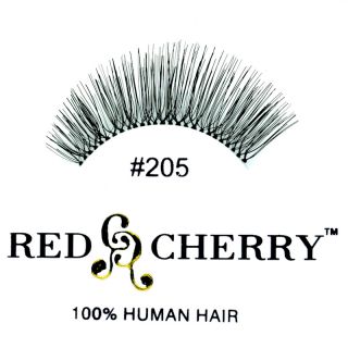 Red Cherry   Falsche Wimpern Nr. 205   Echthaar