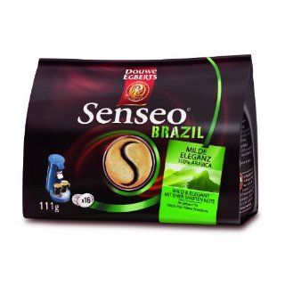 Senseo Brazil, 5er Pack (5 x 16 Pads (111 g)) Lebensmittel