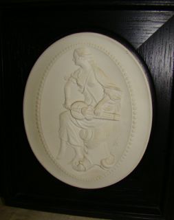ovale Bisquit Porzellan Plaketten Meissen 188/2111
