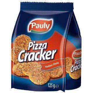 Pauly Pizza Cracker, 6er Pack (6 x 125 g) Lebensmittel