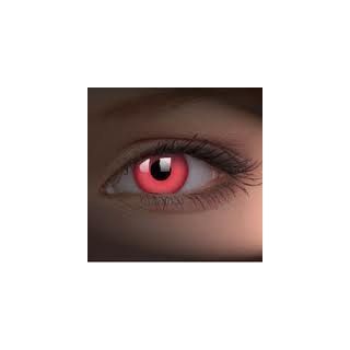 Farbige Kontaktlinsen EYE 2 EYE GLO IFX red vampvon Eye 2 Eye