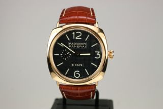 Radiomir 8 Days 18K Rose Gold PAM 197 Special Edition Watch