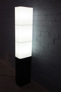 Luxus Akari Design Futura Stehlampe Raumleuchte Leder Deckenfluter