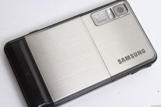 Samsung SGH F480i   Eissilber (Ohne Simlock) Handy Smartphone