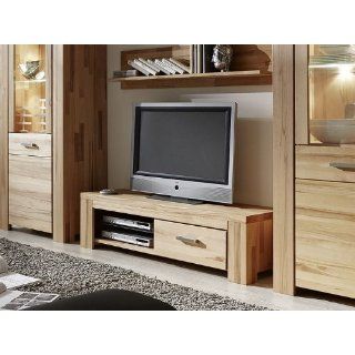Lowboard Taras 133x40x37cm Kernbuche geölt, Sideboard TV Board TV