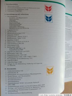 DDR Katalog Fortschritt Landmaschinen Mähdrescher E 512 Feldhäcksler