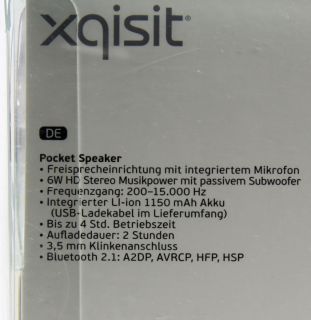 Xqisit xq Beats Bluetooth Box 2.0 von xqisit neu f. iPhone 4S S2 Razer