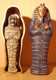 Tut Ench Amun Ägypten Pharao Sarkophag mit Mumie Neu