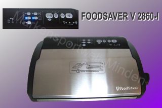 FoodSaver V2860 I Folienschweißgerät Vakuumiergerät TOP