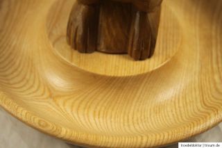 Nussknacker mit Schale Eichhörnchen Holz geschnitzt nutcracker Nuß