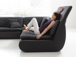Designer Garnitur Letha IV Wohnlandschaft Sofa Eck Couch garnitur
