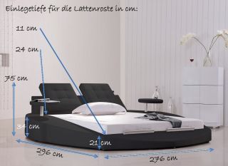 Polsterbett Doppelbett Bettgestell Gianni 180x220 Design Bett