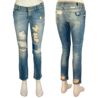 Seven for all Mankind Damen Jeans Roxanne Used Look