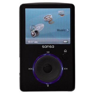 SanDisk Sansa Fuze  /Video Player 4 GB mit Radio blau von