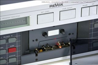 ReVoX/STUDER B215 High End Cassette Deck 1A Zustand Gewartet + 1J
