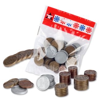 Kaufladen Kaufmannsladen Zubehör Spielgeld Euro Münzen