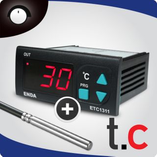 Digital Temperaturregler PT100 Regler 230V Relais