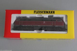 Fleischmann 4938 Diesellok Baureihe 218 307 7 DB Reinigungslok Spur H0