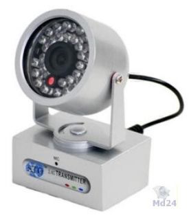 Power IR Funkkamera mit 500mW + Empfänger(812CWAS+RC310),Reichw. bis
