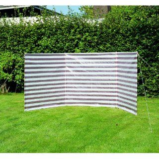 Windfang Strand Camping Sichtschutz 600 x 140 cm Garten