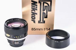 Nikon Nikkor 85mm f/1,4 AiS