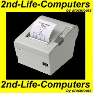 Epson TM T88V TM T88V RS232 USB M244A Ticket Receipt Printer White