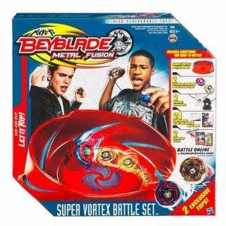 Beyblade Metal Fusion Super Vortex Battle Set Arena 