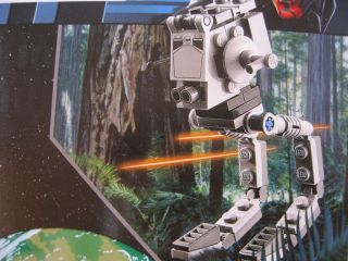 LEGO MINI MODELL AT ST WALKER STAR WARS (AUS 9679) NEU