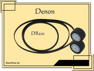 Denon DR 210 DR210 Service Kit Cassette Tape Deck