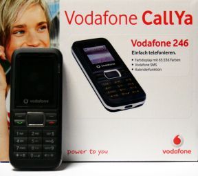 Vodafone 246 schwarz CallYa Paket NEU Händler PrePaid