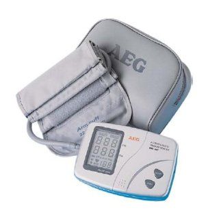 AEG BMG 4907 Blutdruckmessgerät für Oberarm mit 3 Werte Anzeige