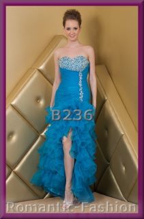 Groesse 42 Luxus Ballkleid Abendkleid Tanzkleid in Blau NEU SOFORT
