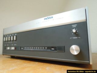 DUMMY 70er Jahre REVOX A 76 Stero Fm Tuner, Dummy, Attrappe,seltene