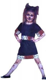 Karneval Fasching Kostüm Katze Leopard Gr. 164 Bekleidung