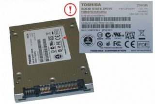 Toshiba SSD 256 GB 2 5 SATA TOS THNSFC256GBSJ NEU und OVP verschweisst