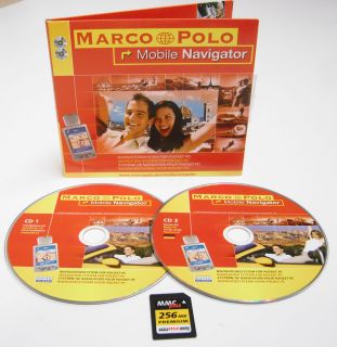 Marco Polo Deutschland PDA Navi Software + 256 MB Karte