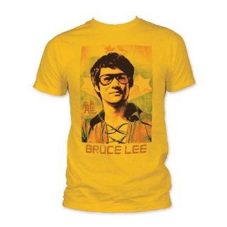 Bruce Lee     Herren Sonnenbrille Fitted T Shirt In Gold